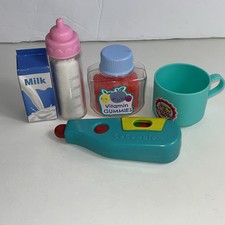 A Little Baby Care Package Lot Of 5 Play Food And Baby Bottle And More