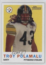2005 Topps Heritage Troy Polamalu #336 HOF 0u0