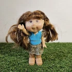 Cabbage Patch Kids Doll Lil Sprouts 2006 Play Along Brown Hair Brown Eyes
