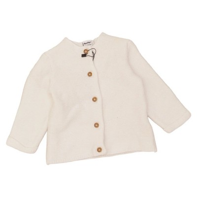 Dopo Dopo, Strickjacke, Unisex (Kinder), Größe: 68, Weiß, Baumwolle #dNK