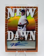 2020 Leaf Valiant - New Dawn Nick Bitsko #ND-NB1 Orange Prismatic /75 (AU, RC)