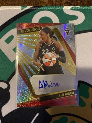 2022 Panini Revolution WNBA A ja Wilson Auto #AG-AJW Aces 