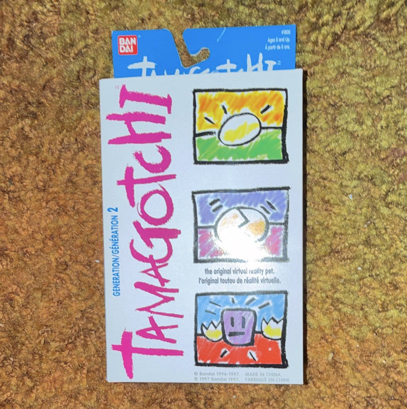 Bandai Tamagotchi Generation 2 Virtual Pet 1997 MPN 4080 Age 8+