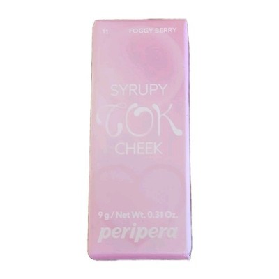 PERIPERA Syrupy Tok Cheek Tint 9g #11 Foggy Berry K-Beauty Korea Skincare NEW