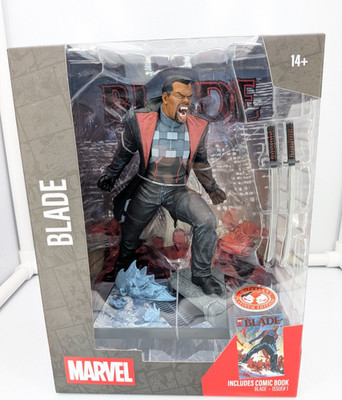 McFarlane Toys Marvel BLADE Comic book Issue #1 RED Platinum Edition Figure NIB