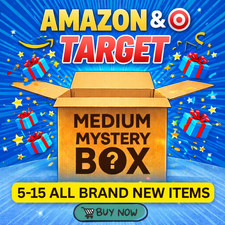 Amazon  Target Medium Mystery Box Mixed General Merchandise