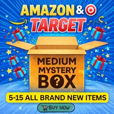 Amazon & Target Medium Mystery Box Mixed General Merchandise