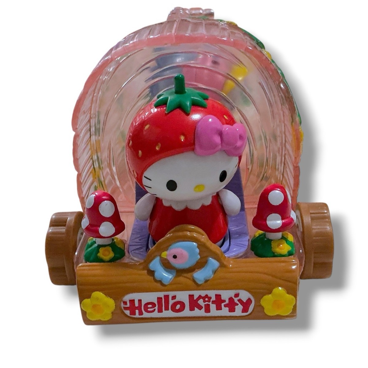 Hello Kitty Dream World Playset Lot Flower Wagon & Dolphin Yacht