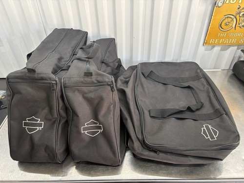 Harley Davidson Touring Tour Pak Luggage and Saddlebag Liners 3 piece Set OEM