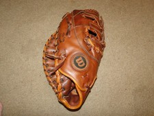 VINTAGE WILSON LHT FIRST BASE MITT PRO MODEL#2842 