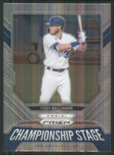 2021 Panini Prizm Championship Stage #CS1 Cody Bellinger Dodgers 1499