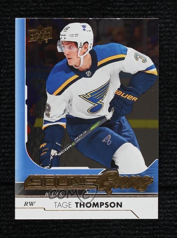 2017-18 Upper Deck Young Guns Silver Foil Tage Thompson #228 Rookie RC