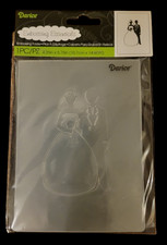 Darice Bride And Groom Embossing Folder Card Making Paper Craft