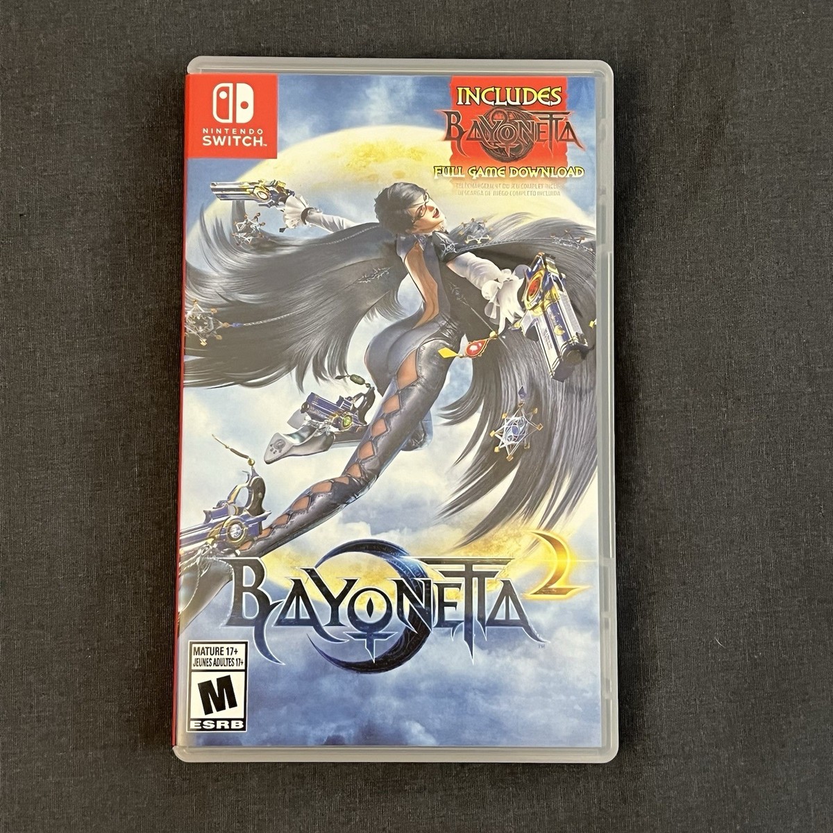 Bayonetta 2 + Bayonetta 1 Code - Nintendo Switch USA Version