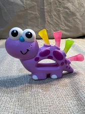 Infantino Infant Toddler Turtle Teether Teething Rattle Toy