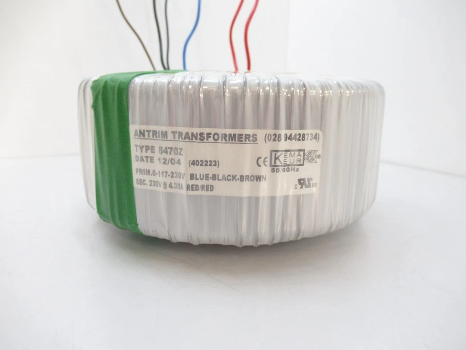 02894428734 Antrim Transformers Type 6470Z 1-Phase 117V AC / 230V AC - Image 2 of 4