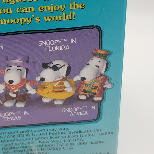 Vintage Snoopy In Africa World Tour Collection Traditional African Wear 90s Box - Picture 4 of 11