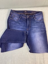 Curve Appeal Jeans Womens Sz 8/29 Minimalist Jegging Stretch Dark Wash