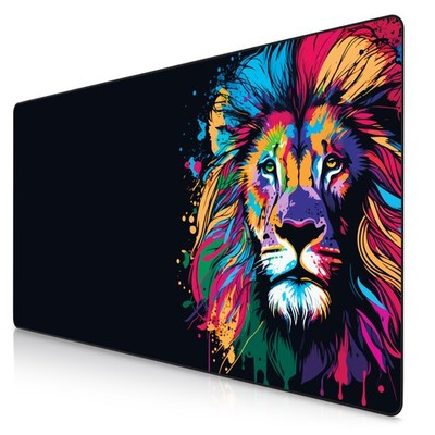 Titanwolf Gaming Mauspad, 1200x600, Colour Lion abwaschbar rutschfest