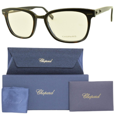 NEW!! CHOPARD VCH203 0Z97 Havana Square Full Rim Unisex Optical Frame Eyeglasses
