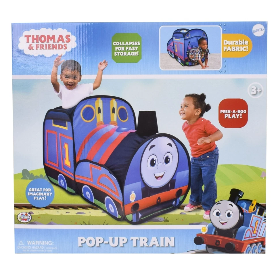 Thomas & Friends Pop up Tent, Polyester Material for inside & outside Use, Chil - Image 4 of 4
