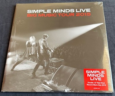 Vinyl LP Simple Minds - Big Music Tour 2015, NEU NEW, RSD, Limited, red vinyl