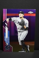 2020 Topps Chrome - Miguel Rojas #105 Pink Refractor Marlins