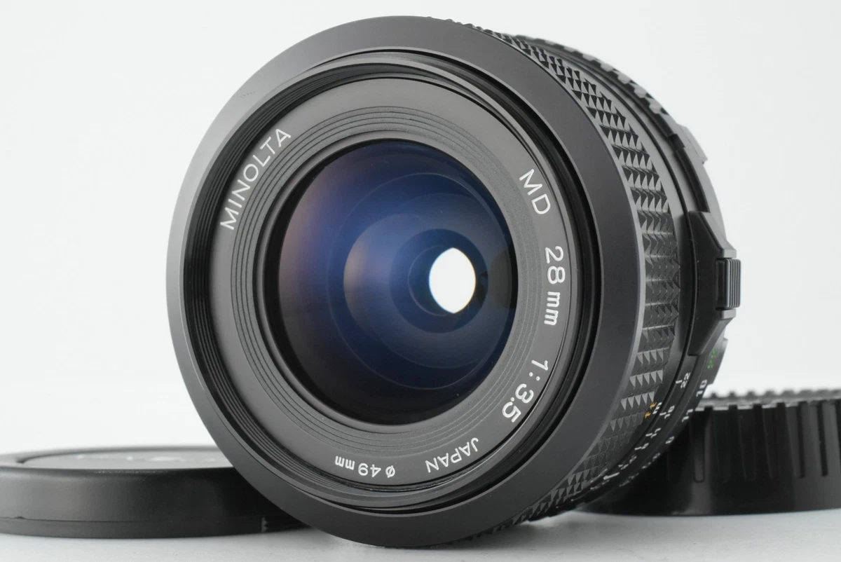 MINOLTA MD 28mm f/2 レンズ Minolta MD Minolta MD Camera Lenses 28mm Focal for sale | eBay