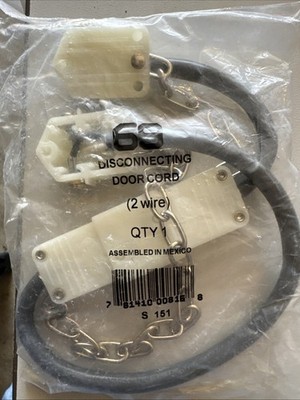 Ademco Honeywell Potter Amseco 69 QDC-2 Disconnecting Door Cord Alarm Switch