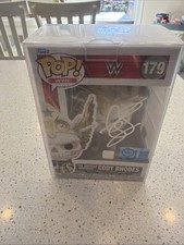 Cody Rhodes Signed Funko Pop 179 Fanatics Auto Authentic WWE Wrestling Nightmare