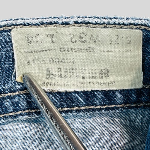 Diesel Buster Jeans Herren 32 Light Wash Blau Slim Tapered Distressed Faded Denim - Bild 4 von 16