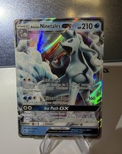 alolan exeggutor pokemon card value Alolan Ninetales holographic pokemon card / fake custom card / Vcard –  MarinkiArt main image 1