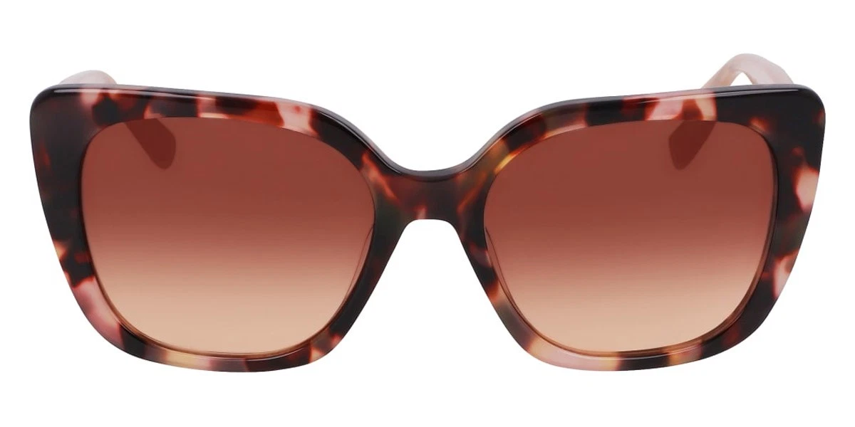 Nine West Lorelai Sunglasses Cat Acrylic Metal Pink Tortoise & Case 61d1-2swtTL._AC_UY1000_.jpg main image 2