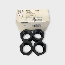 Altech Corp 7211857, Black Polyamide Locknut for PG-29 Cable Glands (Lot of 20)