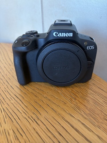 Canon EOS R50 Mirrorless 24.2 MP Digital Camera Body Black 20k Shutter ...