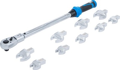 BGS 7193 Drehmomentschlüssel-Satz | für 14 x 18 mm Einsteckwerkzeuge | 40 - 210 