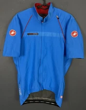 MEN'S CASTELLI GORE WIND STOPPER JACKET CYCLING CYCLES SHIRT JERSEY SIZE L LARGE