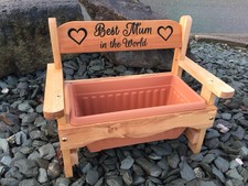 Best Mum In The World Bench Planter