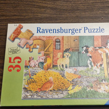 Ravensburger 35-Piece Animals Jigsaw Puzzle 4 Interlocking Cardboard MPN 086351