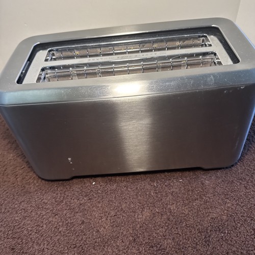Breville Tostapane 4 Fette Acciaio Inox Spazzolato Bit Più Argento BTA730XL - Foto 6 di 8