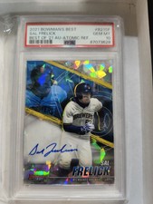 2021 Bowmans Best Sal Frelick Best Of '21 Auto Atomic Psa 10 15/25 Pop 5