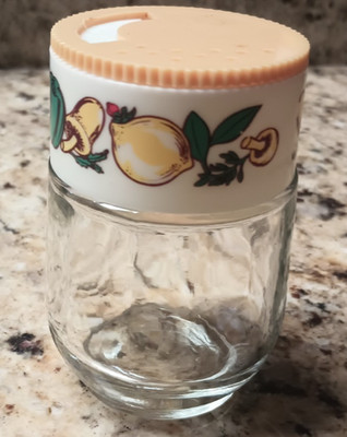 Vintage Corning Ware Glass Gemco Spice of Life Jar Spice Shaker - Replacement