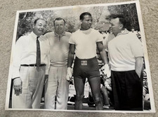 vintage photo of sugar ray robison 8x10