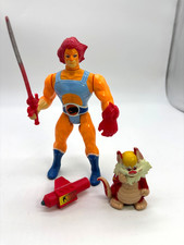 Lion-O with Snarf 100  Complete Original LJN Thundercats- battery corrosion -