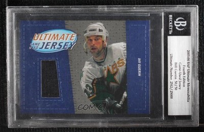 2003 ITG Ultimate Memorabilia 4th Edition Game-Used Jersey 50/50 Bill Guerin 7ez