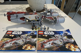 Lego Republic Frigate 7964 Star Wars 100% Complete Set with Box Commander Wolffe