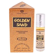 6ml (0.2oz) Al Rehab Golden Sand Concentrated Perfume Oil Roll-On Bottle