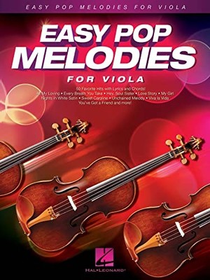 Easy Pop Melodies for Viola: 50 Fav..., Hal Leonard Pub