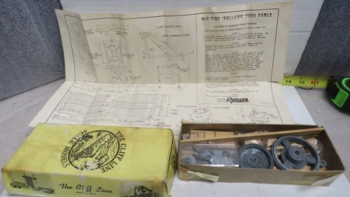 HO The Cliff Line Scale Models Kit TA-11 Gallows Turntable WORN  BOX    636560