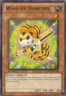 Wind-Up Honeybee - ORCS-EN024 - Common - 1st Edition - Lightly Played